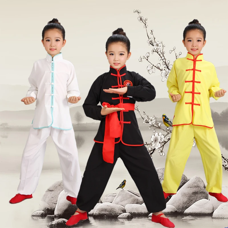 Детский костюм Wushu новая молодежная одежда с коротким рукавом и для учеников