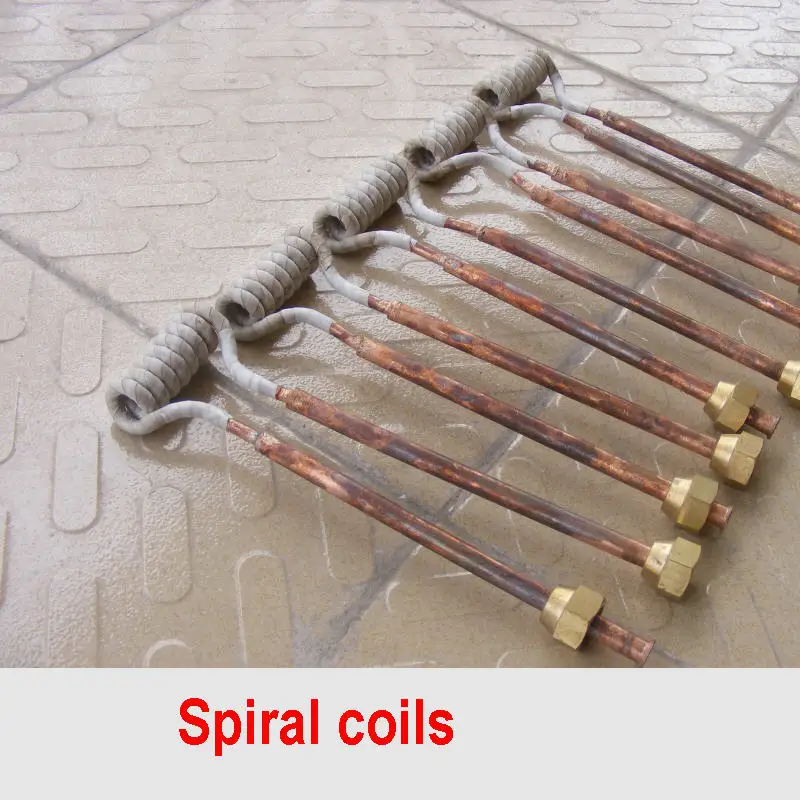 induction spiral coils