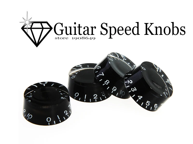 4pcs/set Speed Knobs Guitar Parts 4PCS Speed Knobs Volume Tone Control