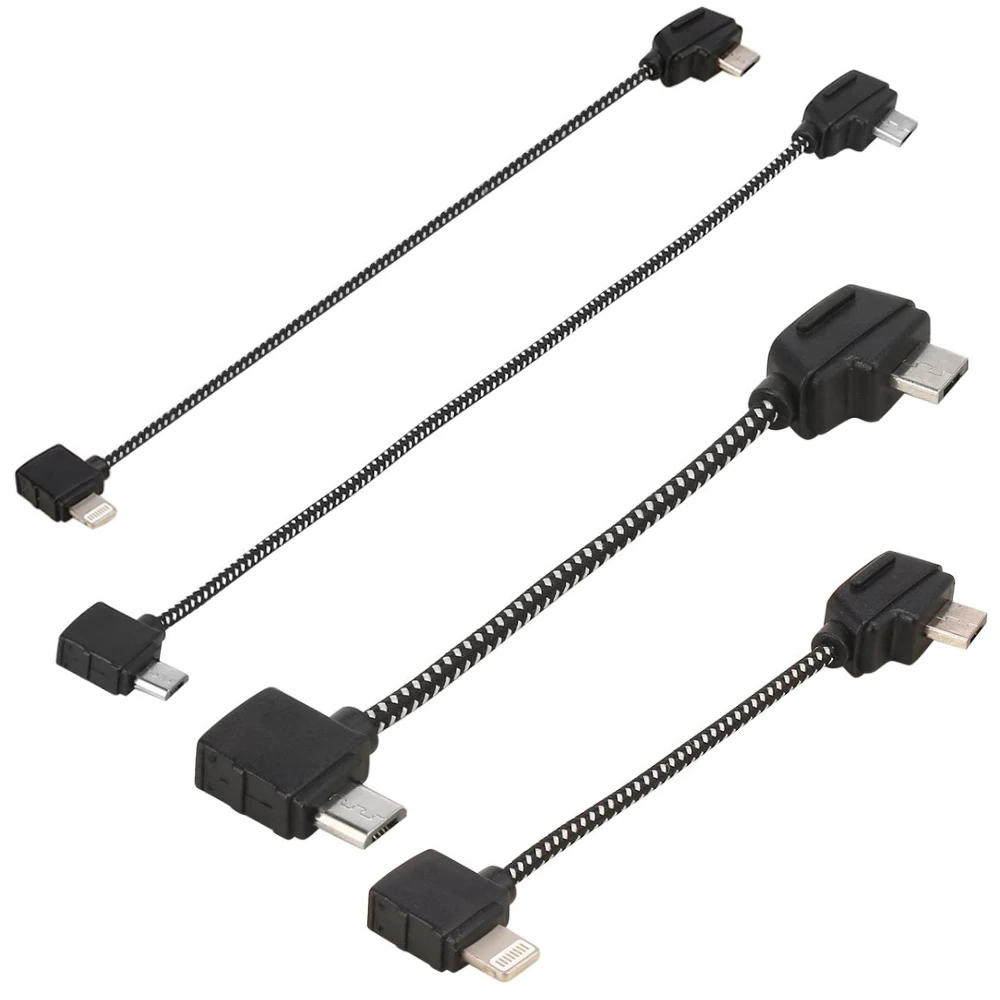 

1pcs Remote Control Tablet / Mobile Phone Data Connecting Cable for Android / for iPhone Line For DJI Mavic Pro