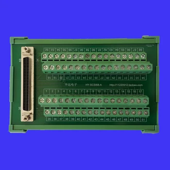 

SCSI68 Female Adapter Plate Terminal Block Terminal Block Compatible with ACC68C ADAM-3968