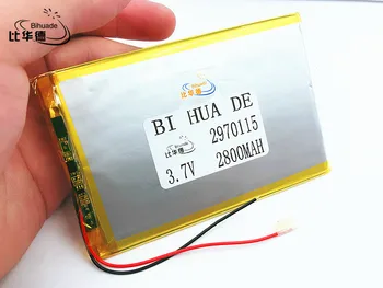 

li-po Liter energy battery 3.7 V 2800mah tablet battery brand tablet general polymer lithium battery 2970115