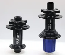 Alpha dati m380 Mozzo Anteriore QR15 100 millimetri + mozzo posteriore qr12 142 millimetri 24/28/32 foro balck