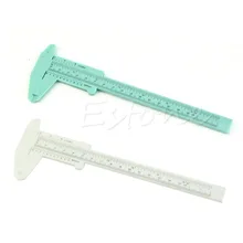 Free shipping New 6Inch 150mm Plastic Ruler Sliding Gauge Vernier Caliper Jewelry Measuring H02