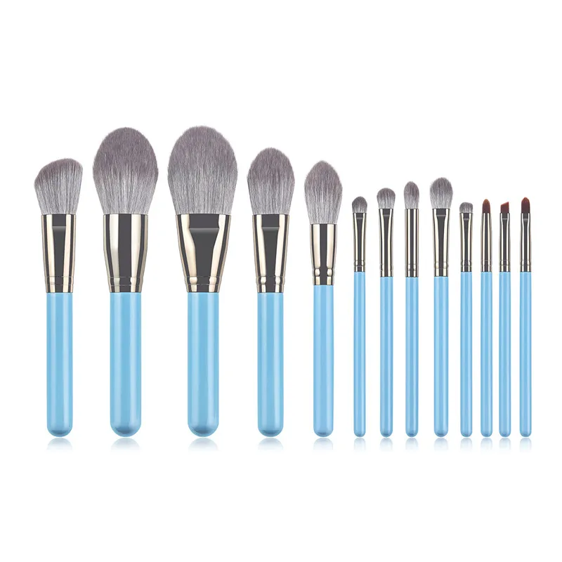 

13pcs Makeup Brushes Set Foundation Highligt Powder Concealer Eye Shadow Blending Contour Blush Brushes Kit Comestics Tool