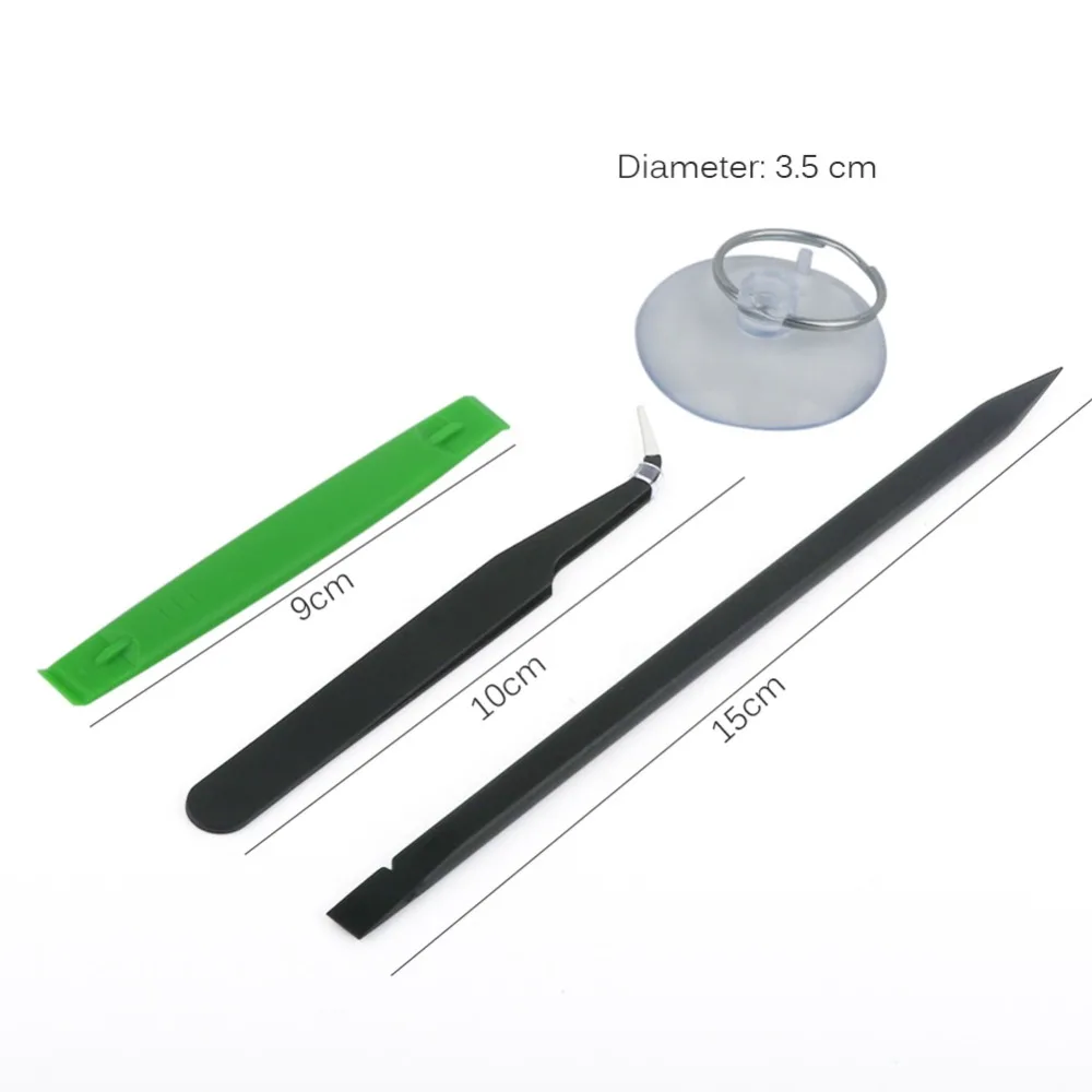 8 in 1 Mobile Phone Repair Tools Kit Precision Screwdriver Set Tweezers Pry Opening Spudger for iPhone X 8 7 7 Plus 6S 6 5S SE (3)
