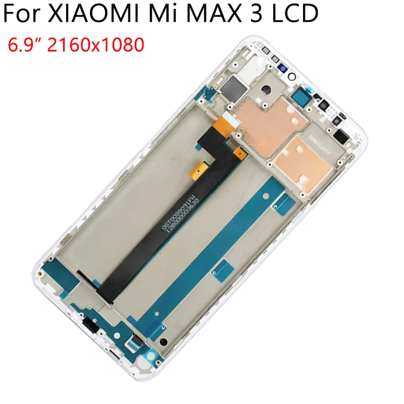 100% протестированный ЖК + рамка для Xiaomi Mi MAX 1 2 3 дисплей сенсорный экран дигитайзер
