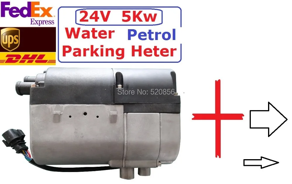 

REMOTE CONTROLLER+GIFT + 5kw 24V Water Petrol Parking Heater Similar With Webasto Parking Heater Auto Liquid Free Shipping