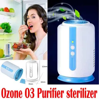 

Home Health Ozone generator Sterilizer Skin care fridge Fruit Vegetables wardrobe car O3 Ionizer disinfect Fresh Air Purifier