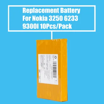 

10Pcs/Pack Replacement Battery 1100mah for Nokia 3250 Xpress Music/9300/6280/6151/6233/6238/N77/N73/N93/9300I/6234 High Quality