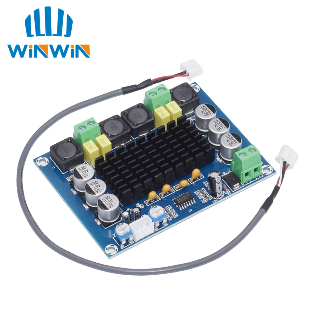 

10pcs TPA3116D2 Dual-channel Stereo High Power Digital Audio Power Amplifier Board 2*120W