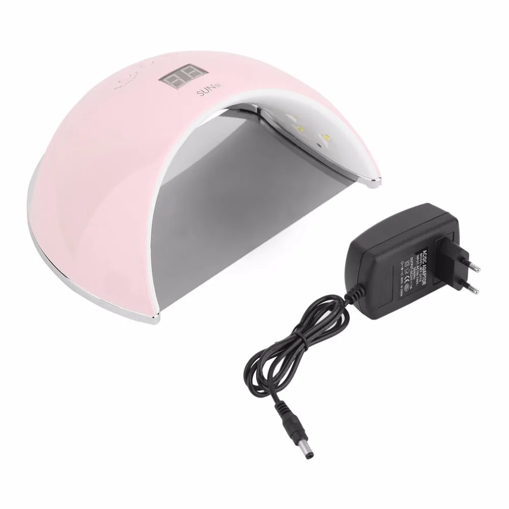 

48W Professional LED UV Nail Lamp Nail Polish Dryer For Curing Nail Gel Polish Nail Art Manicure Tool SUN6 EU Plug 1 pcs