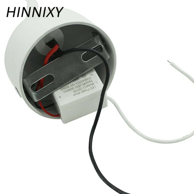 Hinnixy LED Wall Lamps With Switch Pure White 90-260V 3W Flexible Jewelry Light Surface Mounted Bed Reading Lamp Picture Antique