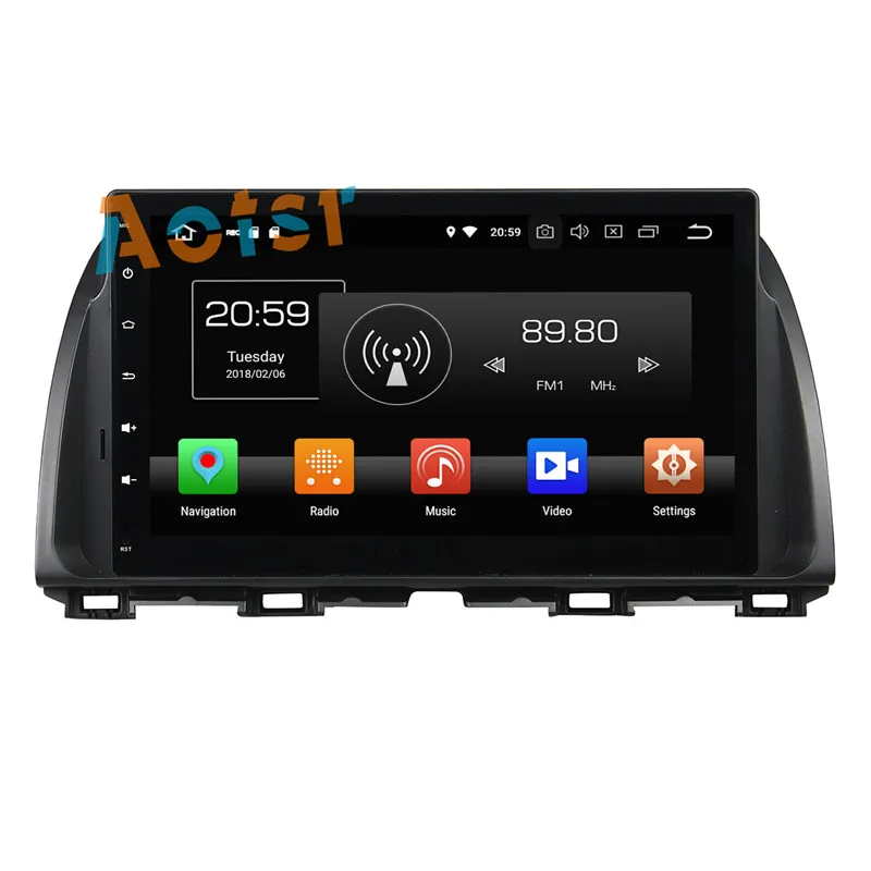 Perfect IPS Screen Android 8.0 Car multimedia player head unit for MAzda CX-5 GPS Navigation radio auto stereo no dvd Octa Core 4+32G 7
