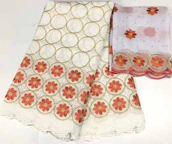 

White african swiss voile lace in switzerland african lace fabric 2019 cotton lace nigerian lace fabrics for party dress HS-A32