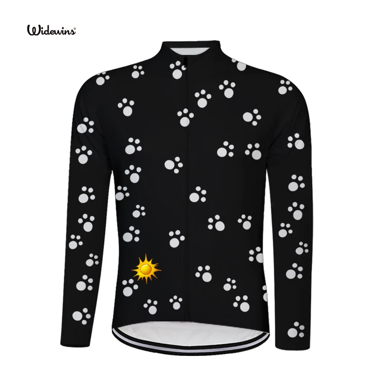 2018 Cycling Jersey Women Long Sleeves Ropa Ciclismo Female Shirt Team Bike Jersey mtb Bicycle Cycling Clothing Footprint 5237 2018 Cycling Jersey Women Long Sleeves Ropa Ciclismo Female Shirt Team Bike Jersey mtb Bicycle Cycling Clothing Footprint 5237