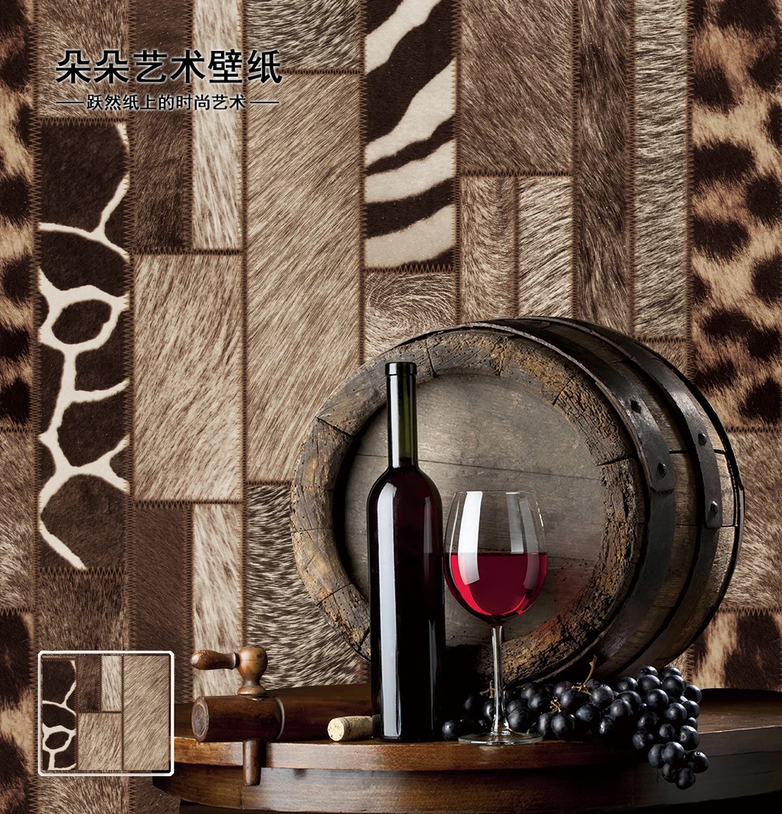 Online kopen wholesale lederen behang uit china lederen behang ...
