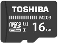 Toshiba карты памяти M203 micro SD карты флэш-памяти UHS-I 16 GB 32 ГБ, 64 ГБ и 128 ГБ U1 Class10 FullHD microSDHC microSDXC