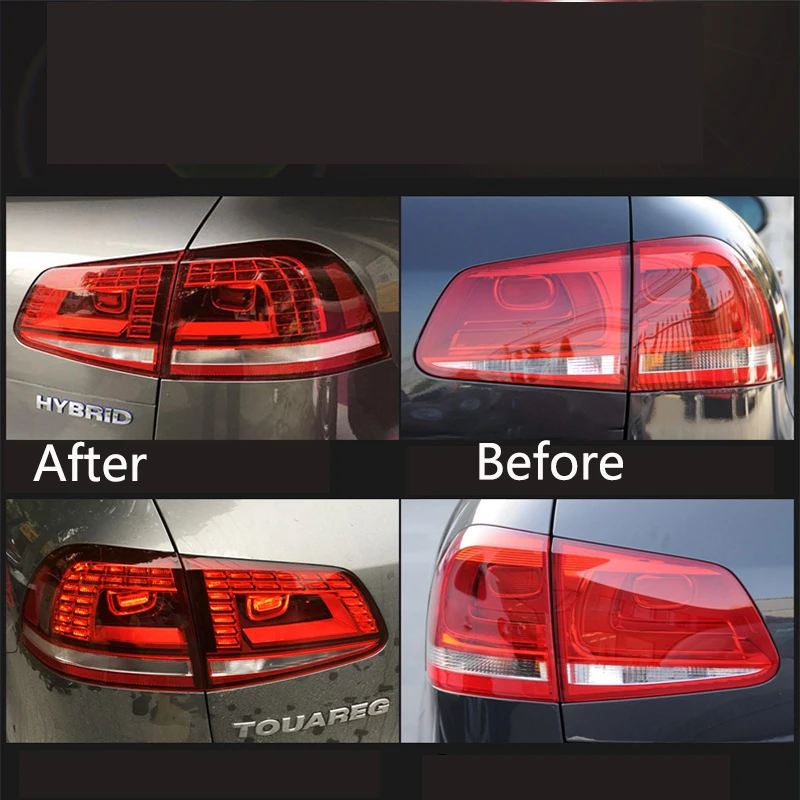 4 шт. чехол для стайлинга автомобиля Volkswagen Touareg задний фонарь 2011 2012 2013 2014 2015 2016 2017