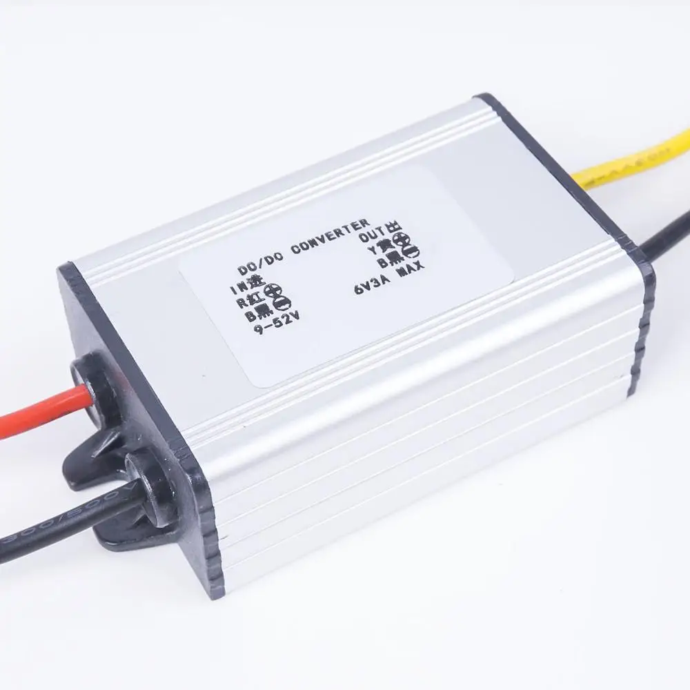 DC 9 52V до 6V 3A источник питания высоковольтный преобразователь Buck регулятор для