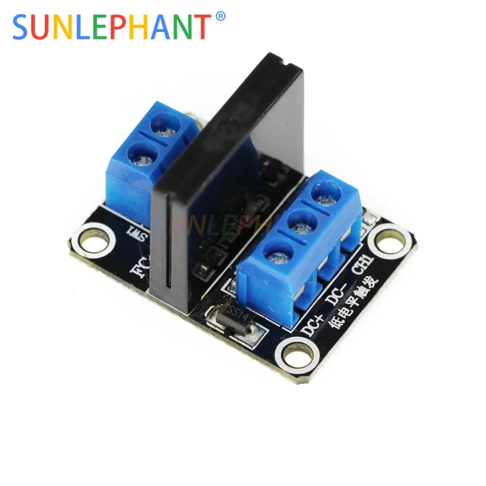 

1 Channel 5V 12V 24V DC Relay Module Solid State Low Level G3MB-202P Relay SSR AVR DSP for arduno Diy Kit