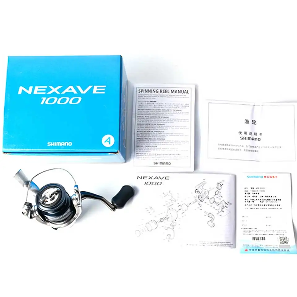 SHIMANO NEXAVE 1000/2500/C3000/4000 الغزل الصيد بكرة مع AR-C بكرة مناسبة ل مياه البحر الغزل الصيد بكرة SHIMANO NEXAVE 1000/2500/C3000/4000 الغزل الصيد بكرة مع AR-C بكرة مناسبة ل مياه البحر الغزل الصيد بكرة