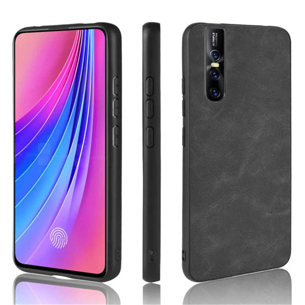 For Vivo V15 Pro Case 6.39 inch Luxury PU Leather Hard Back Cover Shockproof Case For BBK vivo V15Pro Full Protective Phone Case For Vivo V15 Pro Case 6.39 inch Luxury PU Leather Hard Back Cover Shockproof Case For BBK vivo V15Pro Full Protective Phone Case