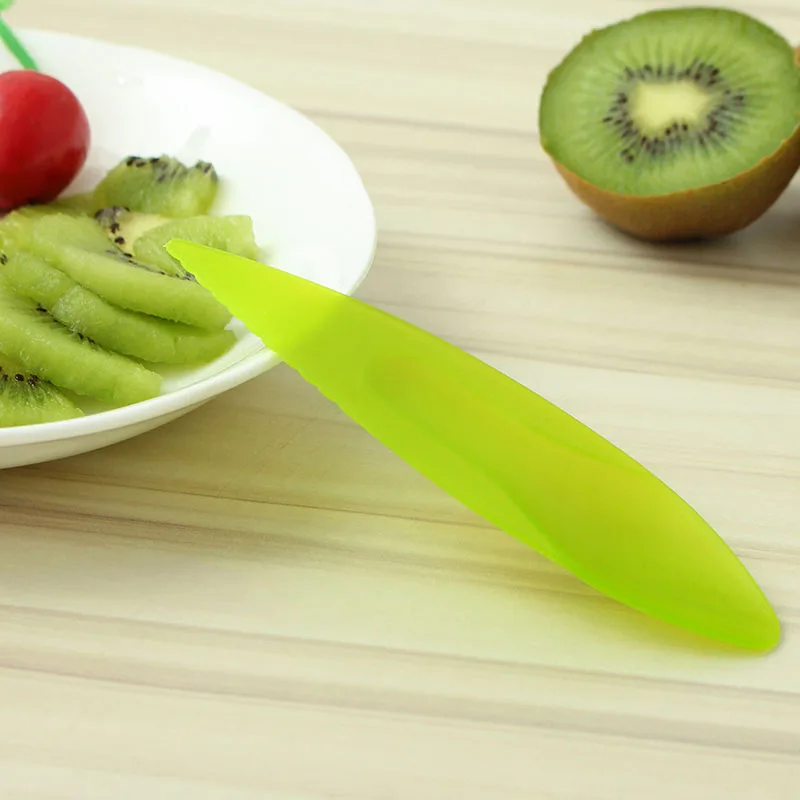 2 в 1 пластиковый Фруктовый нож Kiwi ложки кухонные принадлежности 3 шт./компл.