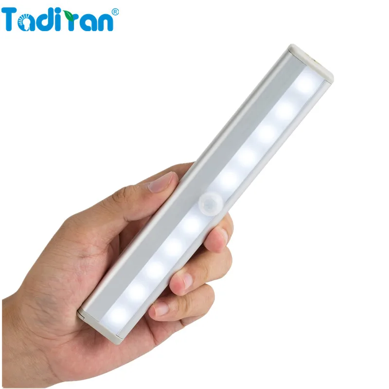 Led Under Light 10 Led Auto Motion Sensor Closet Wireless Ir