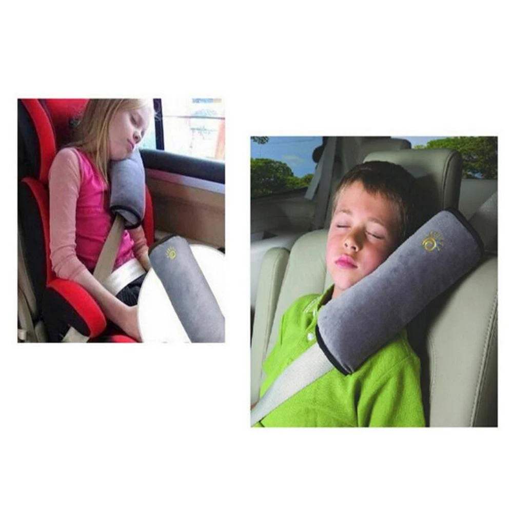 Страховочная привязь с ремнем безопасности, новая детская Автомобильная накидка на плечи, чехлы для подушек, детская Защитная Подушка