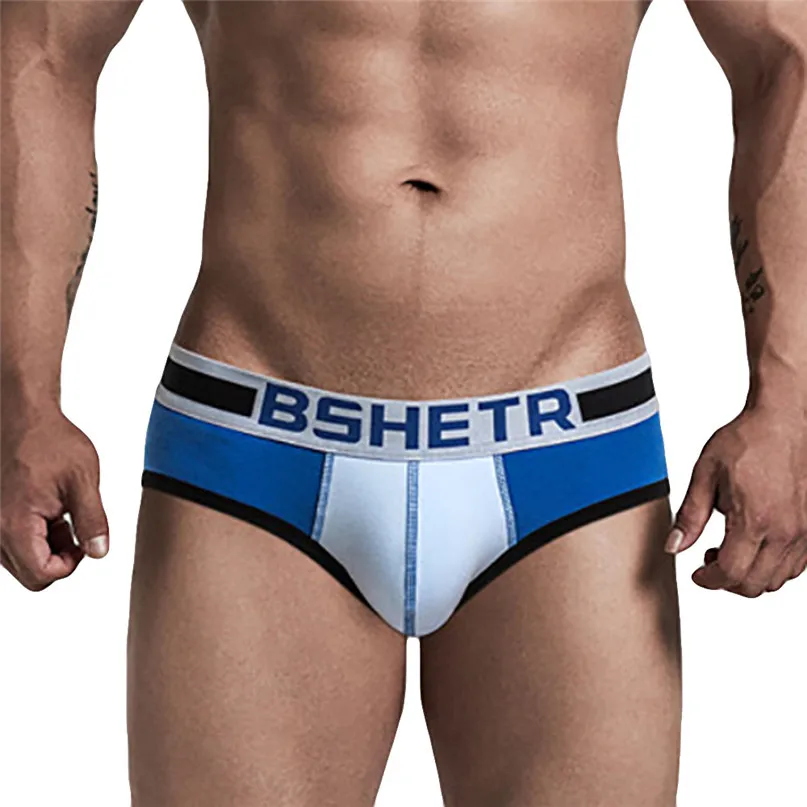 Breathable Boxer Brief Men's Soft Briefs Underpants Knickers Shorts Sexy Underwear swimming trunks #2H25 (28)