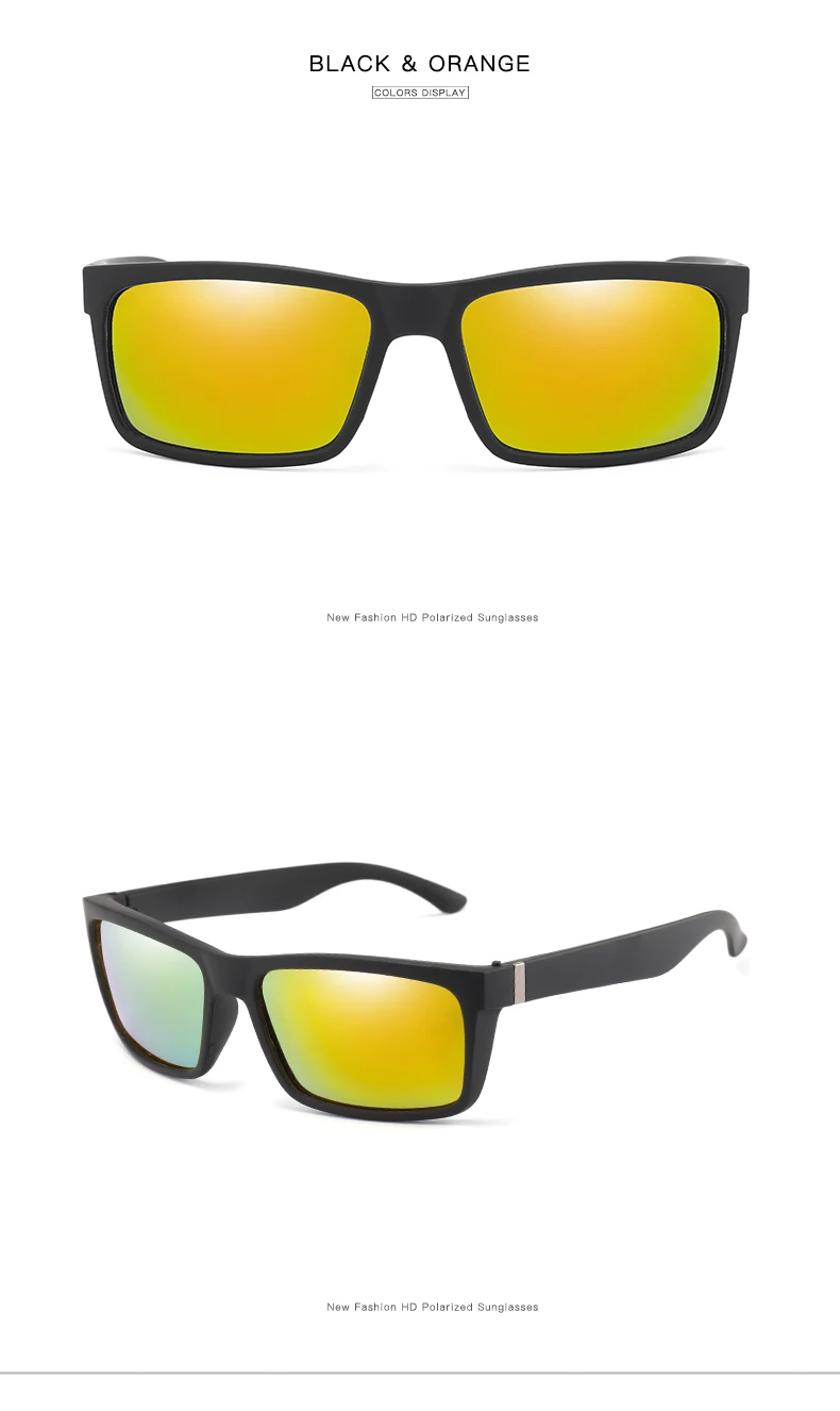 Классические мужские поляризованные солнцезащитные очки фирменный дизайн вождения солнцезащитные очки для мужчин ретро солнцезащитные очки UV400 оттенки очки Oculos de sol