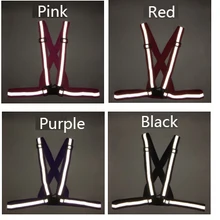 8 видов цветов безопасности Костюмы дешевые Chaleco Reflectante Светоотражающие 3 м ткань Материал полосы нажмите Band жилет Детская зимняя куртка, для Для женщин или Для мужчин