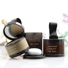 4 цвета линия волос тени порошок макияж с зеркалом слоеного экстракта розы многофункциональный брови консилер бронзер хайлайтер