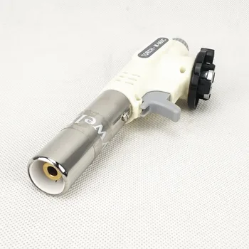 

Butane Gas Welding Torch Blowtorch Torch Flame Gun Ignition Blow Jet Burner Lighter Burning Iron Heating Gun BBQ Gas Burner