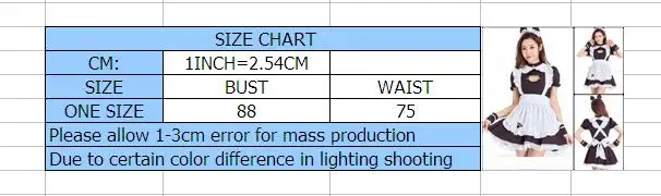 cos открытый грудь Черный кот горничной милый кот японская горничная услуги Косплей Костюм Горничной Лолита платье