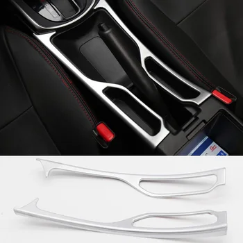 

For Honda City 2015 2016 ABS Matte Auto Inner Electronic Handbrake Hand Brake Switch Button Cover Stickers Trim Car Styling 2Pcs