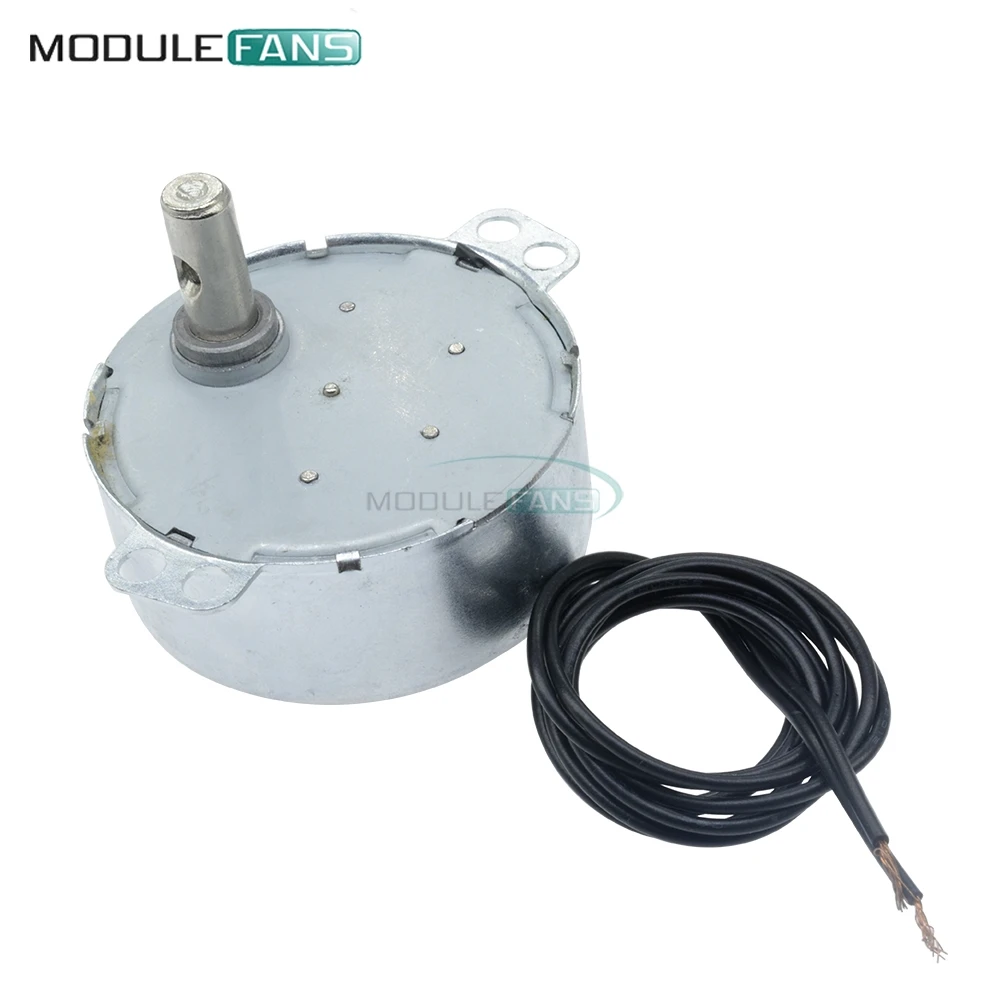 Microwave Oven Synchronous Motor 5//6RPM AC 220-240V 50//60Hz CW//CCW w Cable LW