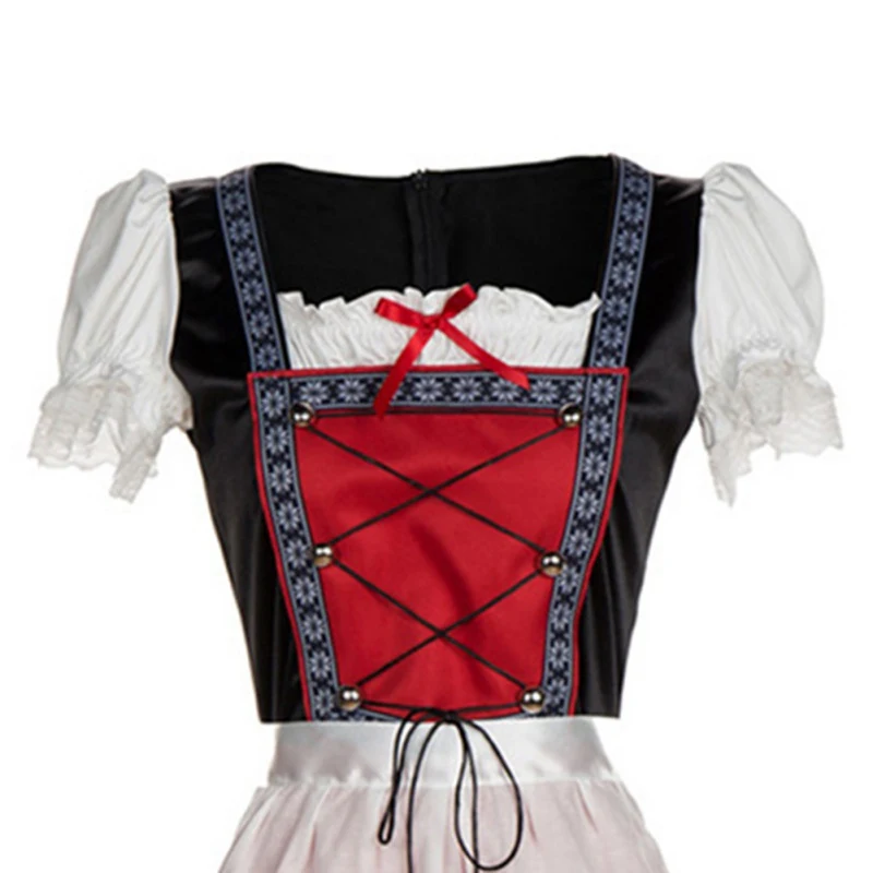 Новая красная длинная пивная праздничная одежда для взрослых женская пивная одежда по акции костюм