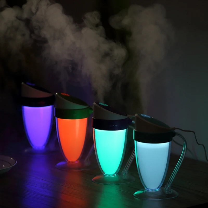 

Essential Oil Diffuser Portable Aromatherapy Ultrasonic Cool Mist Humidifier LED Lights and Waterless For Office Home Face Body