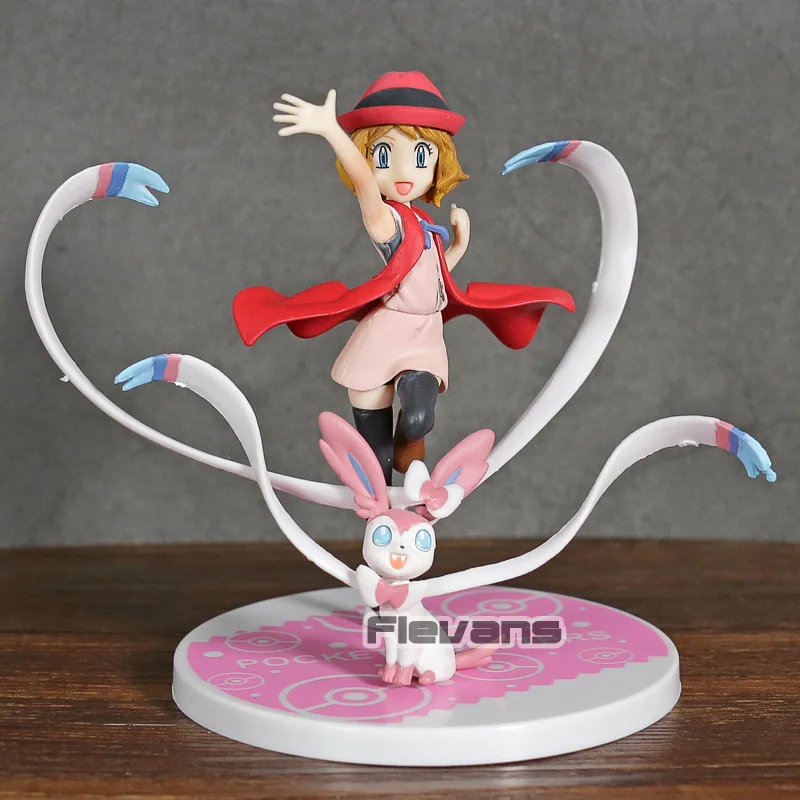 

G.E.M Series Serena & Nymphia Sylveon PVC Figure Collectible ACGN Figurine Model Toy
