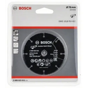 

BOSCH 2608623011 Disc Multiwheel carbide 76x10mm