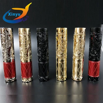 

NEWEST pandora Suicide Queen MOD Mechanical Mod 18650 20700 Battery Exquisite Pattern brass MOD Fit Vaporizer 510 Atomizer RDA