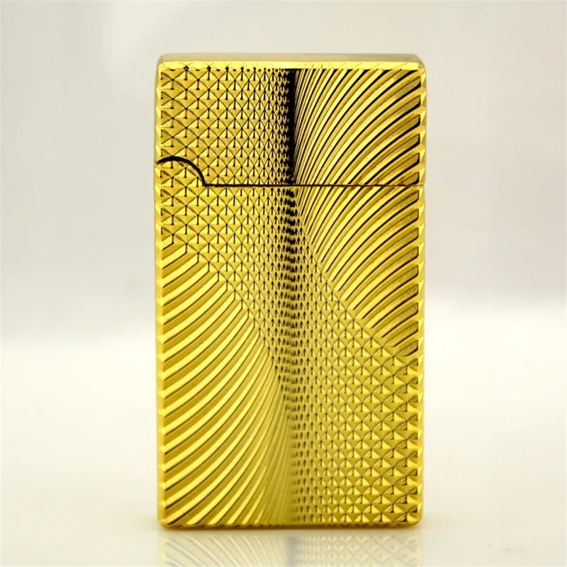 

Steel Ping Sound Torch Lighter Butane Jet Lighter Metal Turbo 1300 C Windproof Cigar Pipe Lighter Outdoor NO Gas