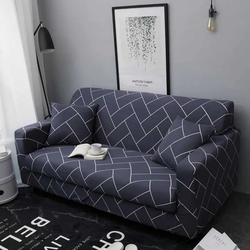 

Universal Size Sofa Couch Cover Tight Wrap All-inclusive Slip-resistant Sofa Covers For Home Living Room Sofa Covers Slipcovers