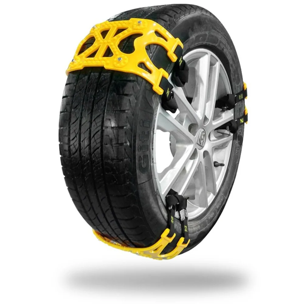 

6pcs Car Universal Mini Plastic Winter Tyres wheels Snow Chains For Cars/Suv Car-Styling Anti-Skid Autocross Outdoor Hot