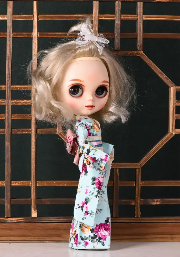 Новинка 2018 модная одежда для кукол косплей 1/6 японское кимоно Blyth аксессуары blyth