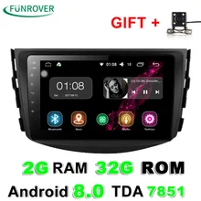 Funrover 2g 32g Android 8 0 Car Dvd For Toyota Rav4 2007 2008 2009 2010 2011