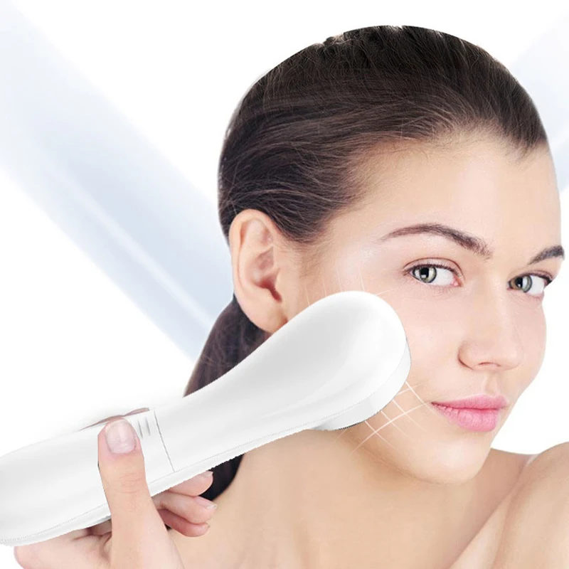 

1pc Ultrasonic Galvanic Ion Machine Face Beauty Anti-aging Anti Wrinkle Removal Skin Lift Vibration Massage Skin Care Tools