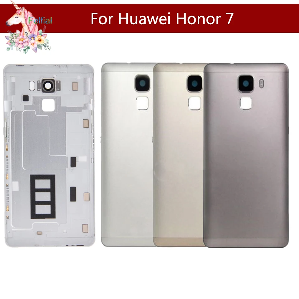 Чехол для huawei Honor 7, PLK-AL10, PLK-L01, PLK-TL01H, задняя крышка, чехол на заднюю дверь, чехол на полную батарею, панель